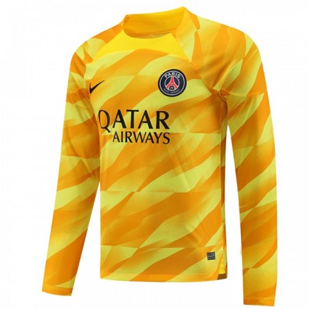 Camisolas Paris Saint-Germain Guarda Redes 2º Equipamento Alternativa 2023-24 Manga Comprida
